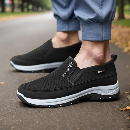 Zapatillas de deporte ortopédicas transpirables y ligeras para hombres