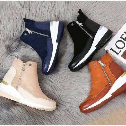 Cómodos botines de mujer impermeables