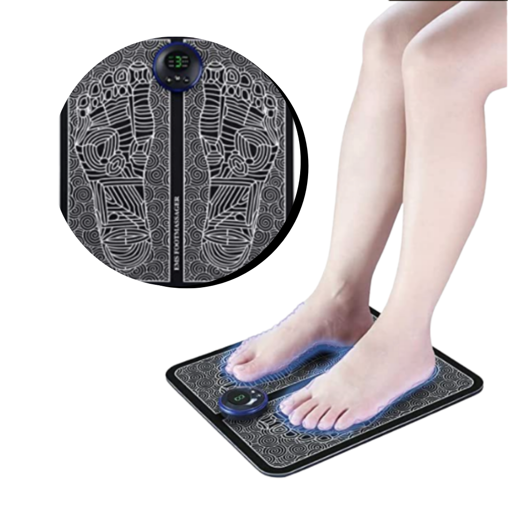 Masajeador eléctrico de pies EMS | Terapia de acupuntura de pies - Ozerty