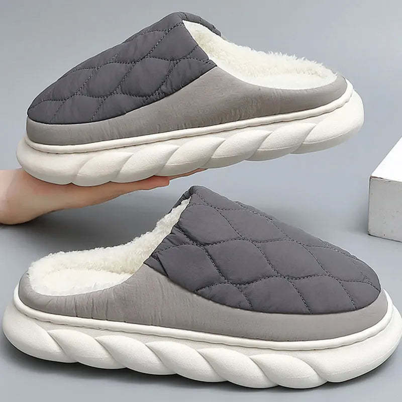 Pantuflas: cómodas pantuflas de invierno para interiores para ella