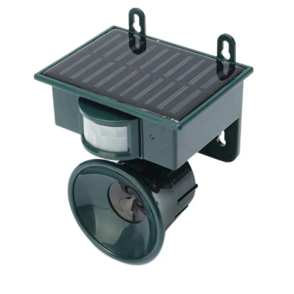 Repelente de aves ultrasónico con energía solar