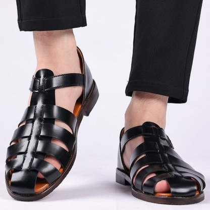 Sandalias de cuero premium para hombre