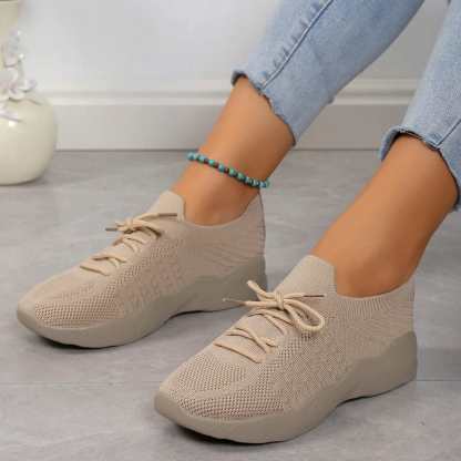 Zapatos ortopédicos con suela de goma para mujer