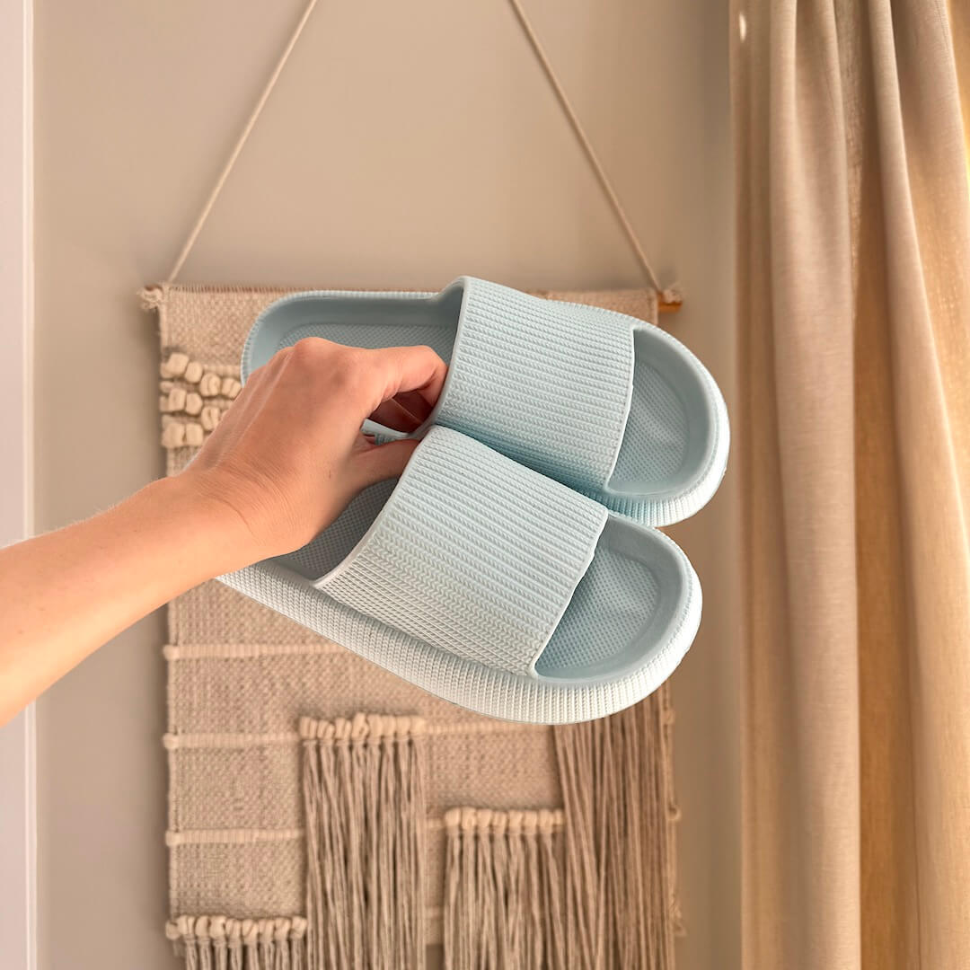 Pantuflas tipo chanclas