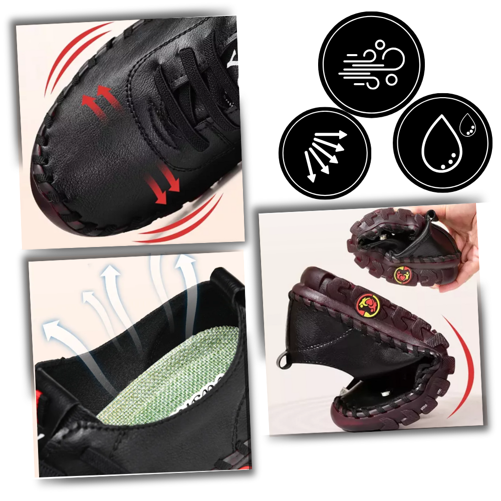 Modernos zapatos ortopédicos
- Confort higiénico
- Ozerty