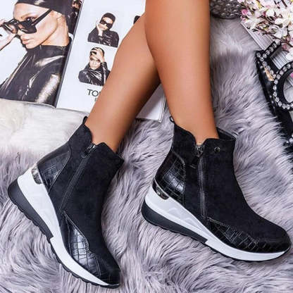 Cómodos botines de mujer impermeables