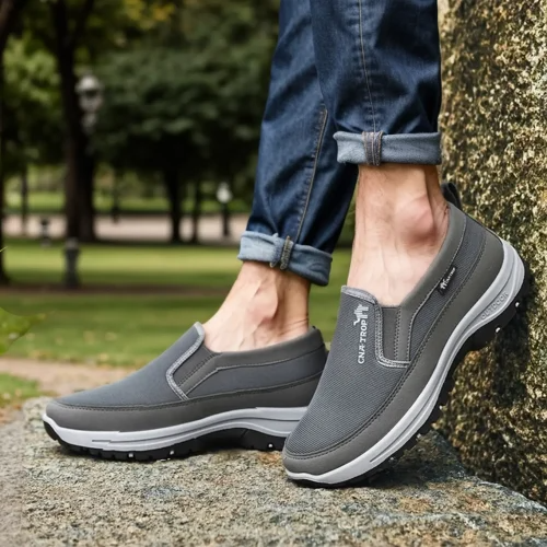 Zapatillas de deporte ortopédicas transpirables y ligeras para hombres