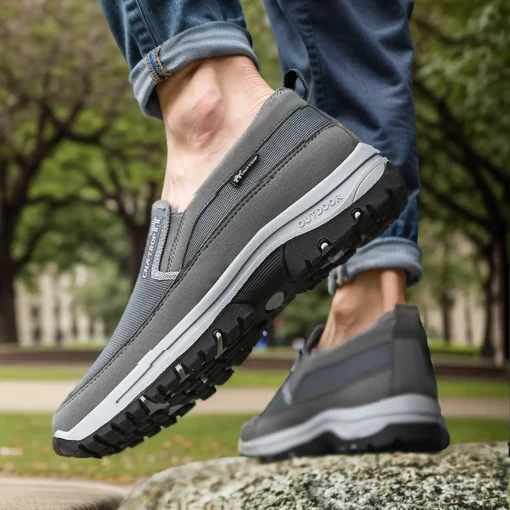 Zapatillas de deporte ortopédicas transpirables y ligeras para hombres