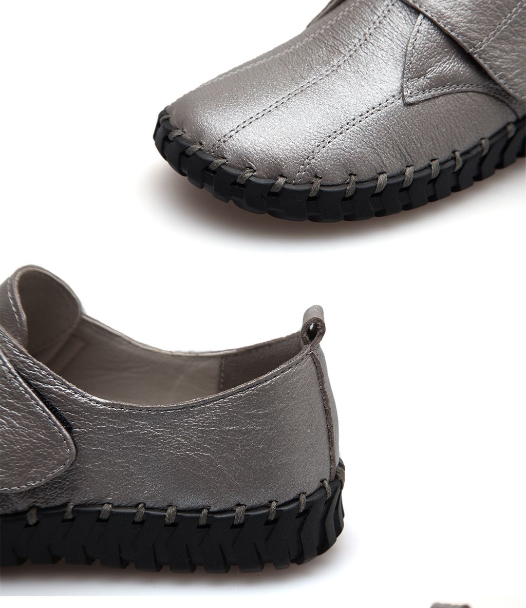Mocasines ortopédicos de mujer con cierre 