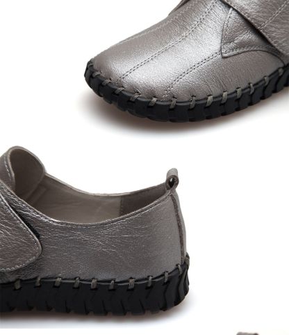 Mocasines ortopédicos de mujer con cierre 