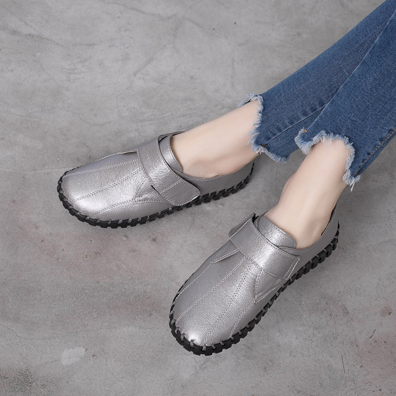 Mocasines ortopédicos de mujer con cierre