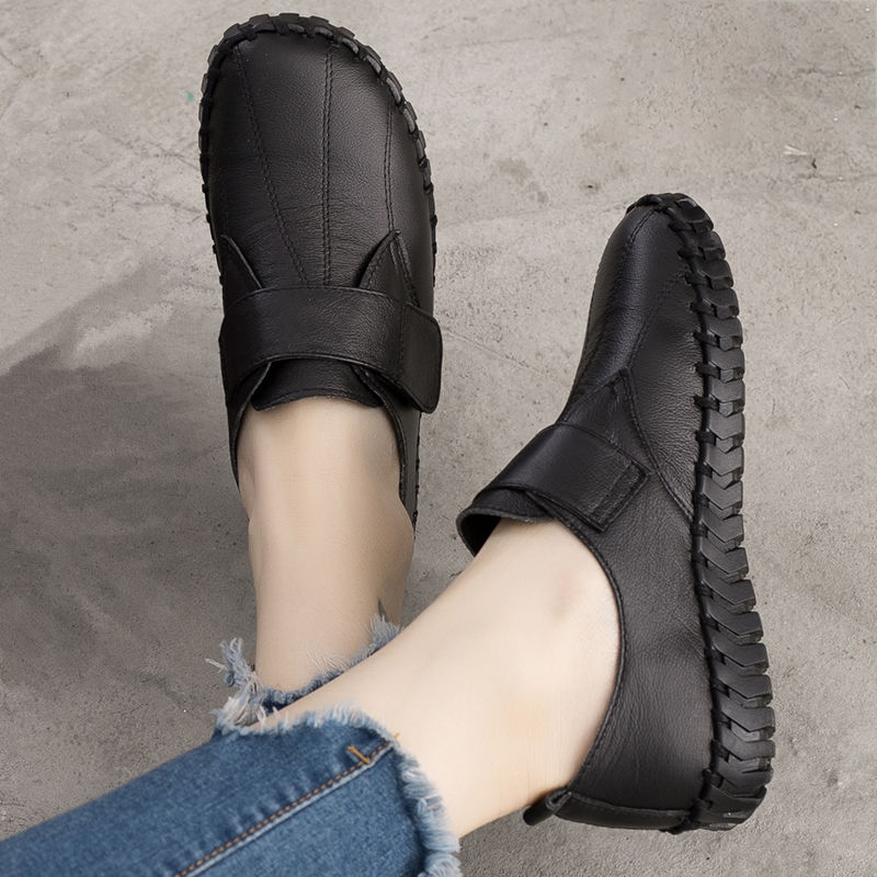 Mocasines ortopédicos de mujer con cierre