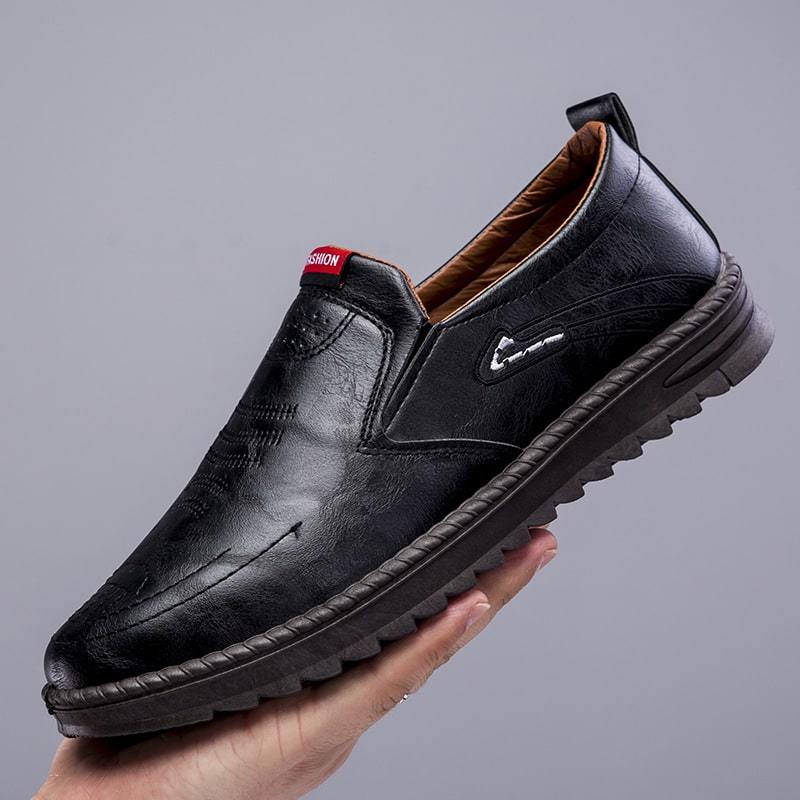 Mocasines ortopédicos para hombre con suela gruesa