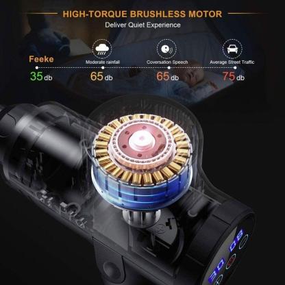 Pistola de masaje muscular