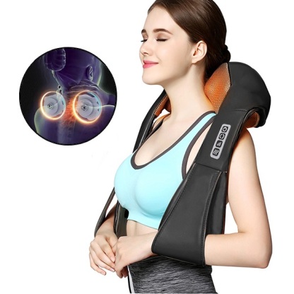 Masajeador Eléctrico De Cuello Y Hombros En Forma De U