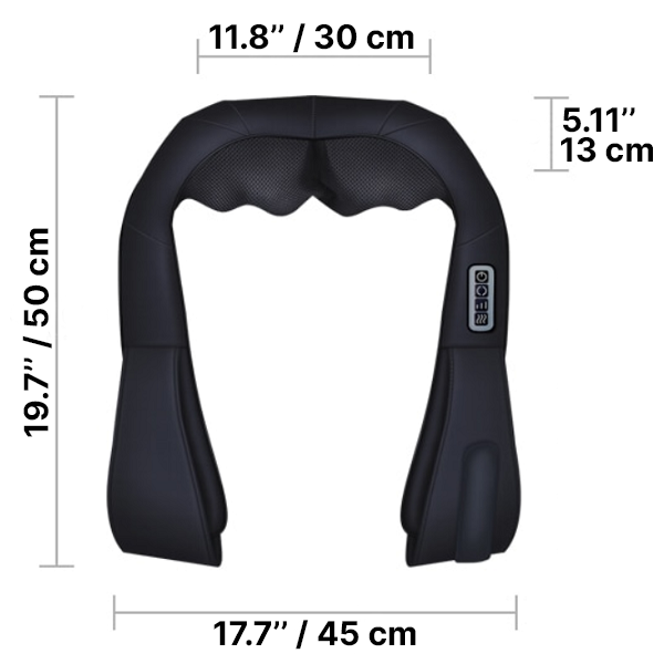 Masajeador Eléctrico De Cuello Y Hombros En Forma De U
