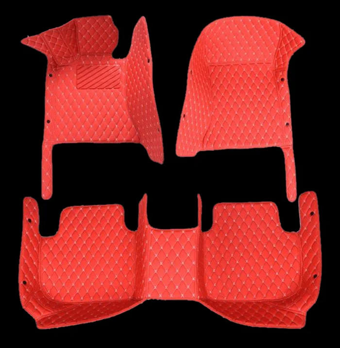 🚗💨Covorașe auto personalizate din piele pentru picioare, zeci de stiluri, acoperire completă, Automotive, lux, 2013 ~ 2019