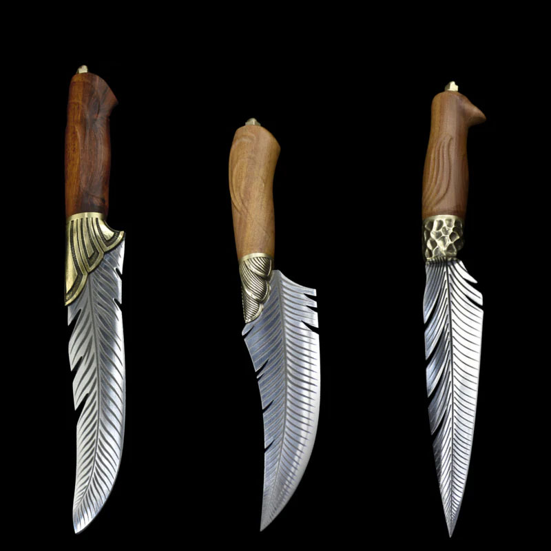 Sada prémiových nožů z damaškové oceli: Perfektní dárek pro milovníky kuchyně a nadšence