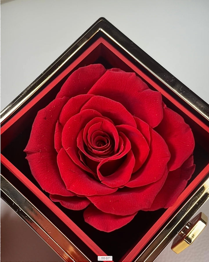 💖📿50% sleva 🎁Eternal Rose Box - Colier personalizat gravat