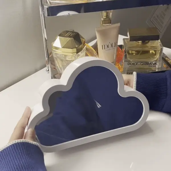 🌷Horké 50 sleva! 🌷 -Zrcadlo Dream Oasis bez okrajů s květinovým oblakem