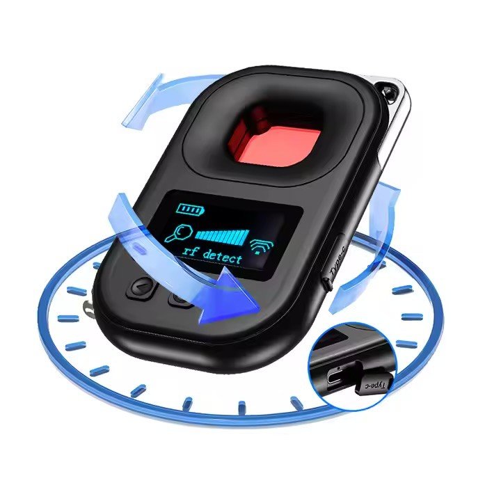 Detektor skrytých kamer a GPS zařízení kompaktní přenosný - WIFI skener RF signálu