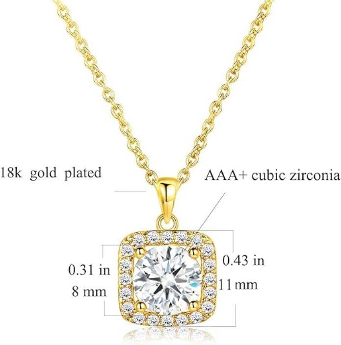 💞Zásnubní svatební šperky s kubickými zirkony pokovené 18K zlatem, 3 balení