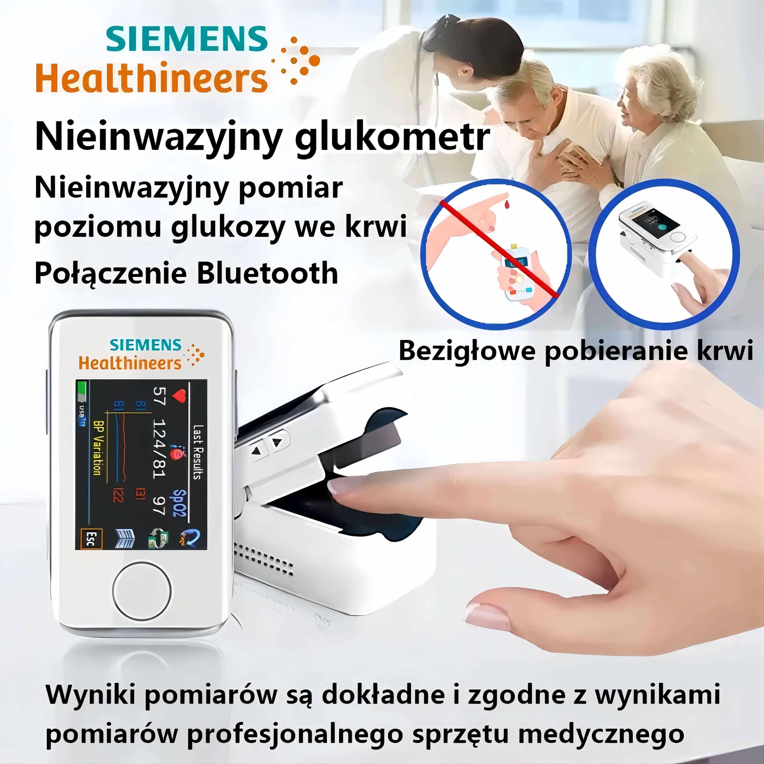 🔥🎉Časově omezená sleva✨Neinvazivní glukometr pro domácí použití-Lékařský glukometr určený pro osobní měření cukru