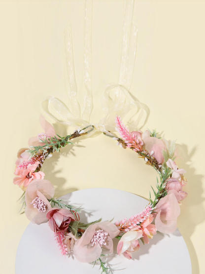 Romantic Blooms Flower Crown