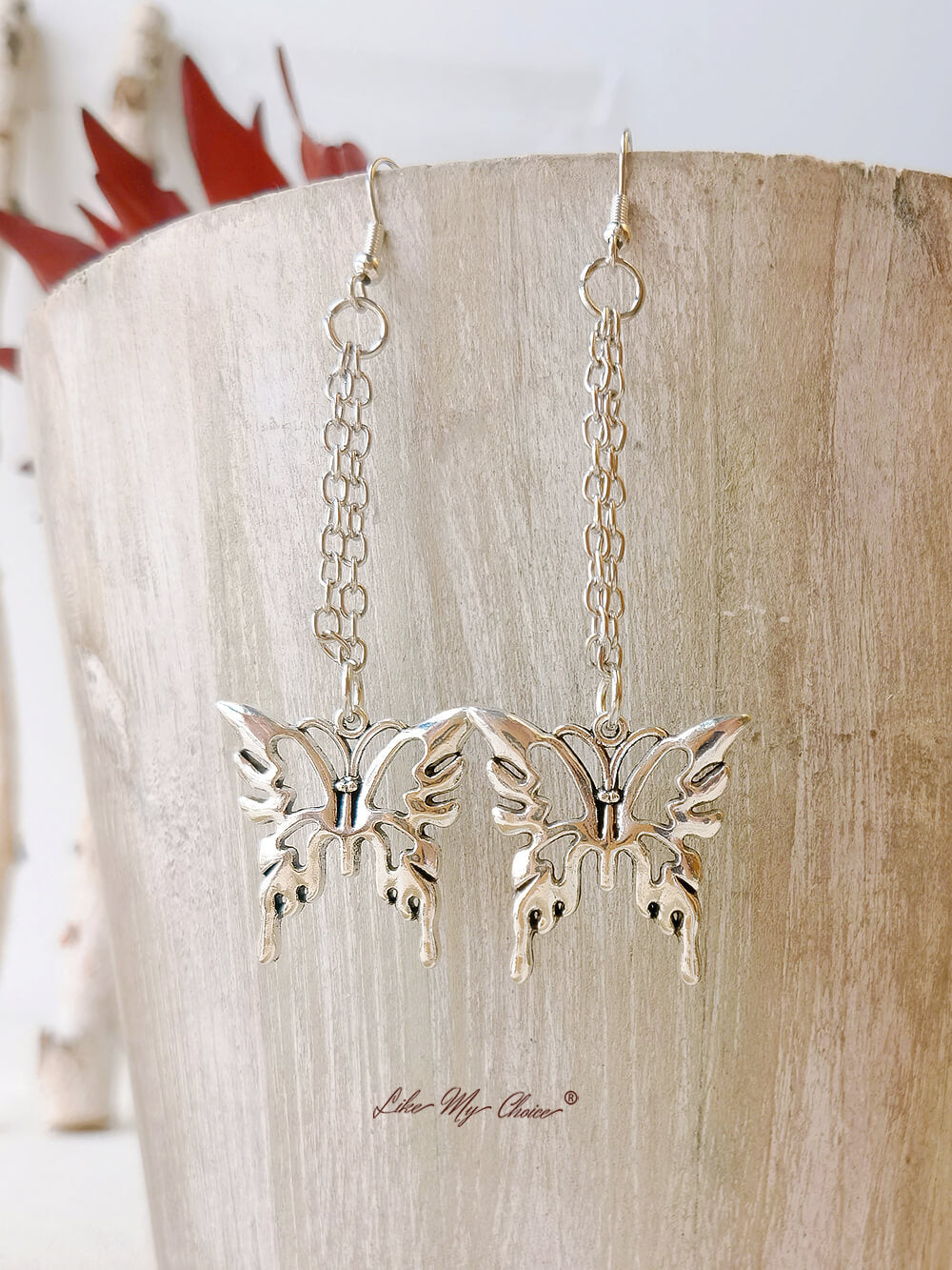 Fairycore Butterfly Drop Earrings