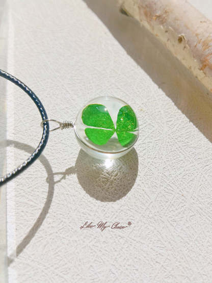 Clover Lucky Charm Pendant Necklace