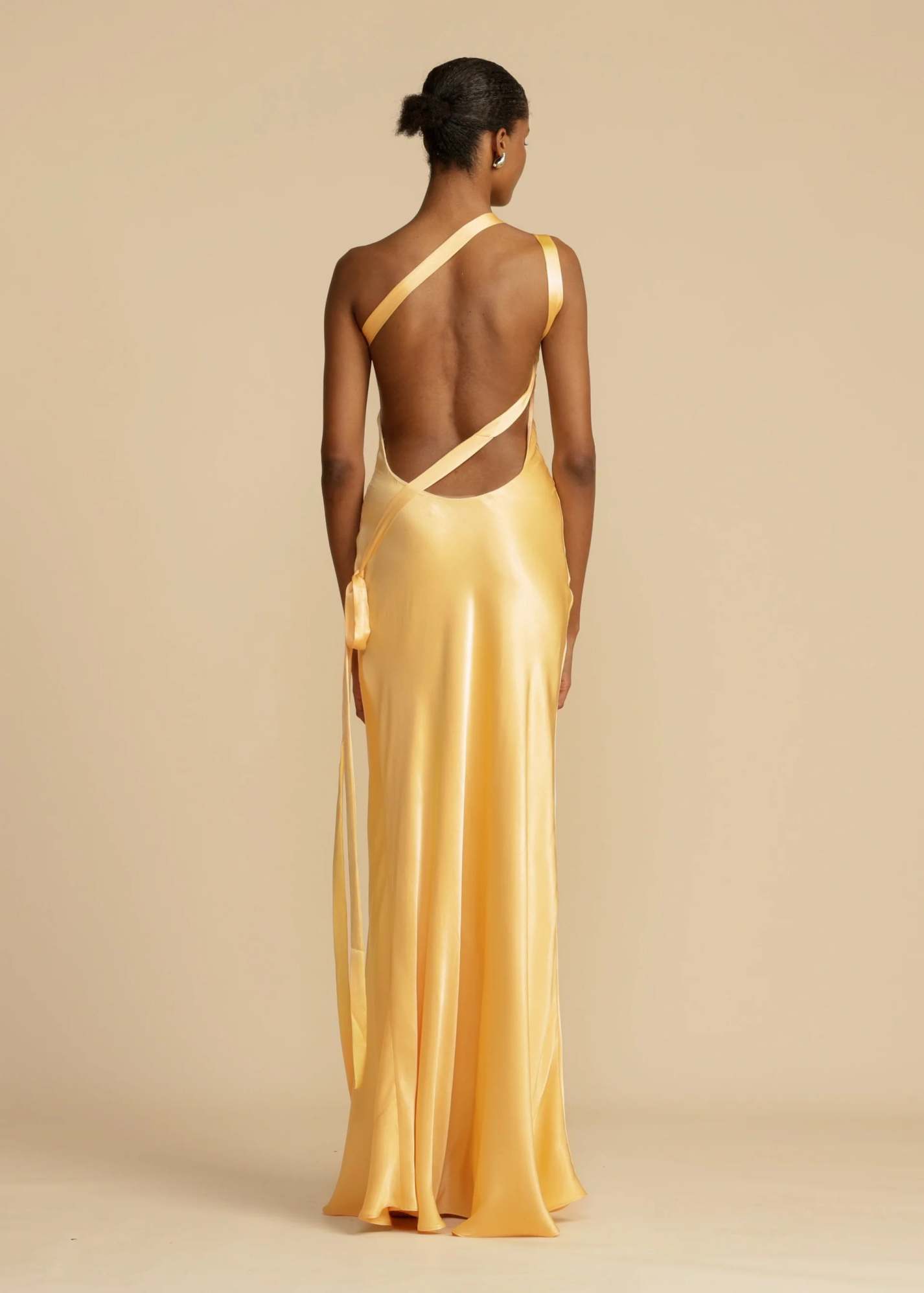 Pria Cowl Maxi Dress in Moonlit Blossom Brown main image 0