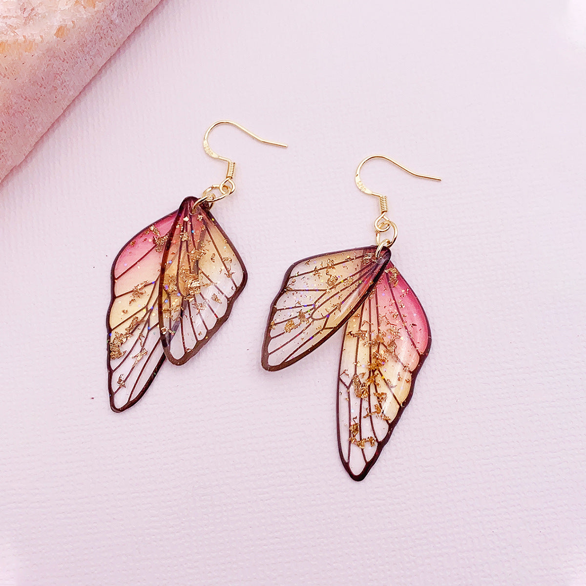 Butterfly Wing Handmade Earrings-Likemychoice