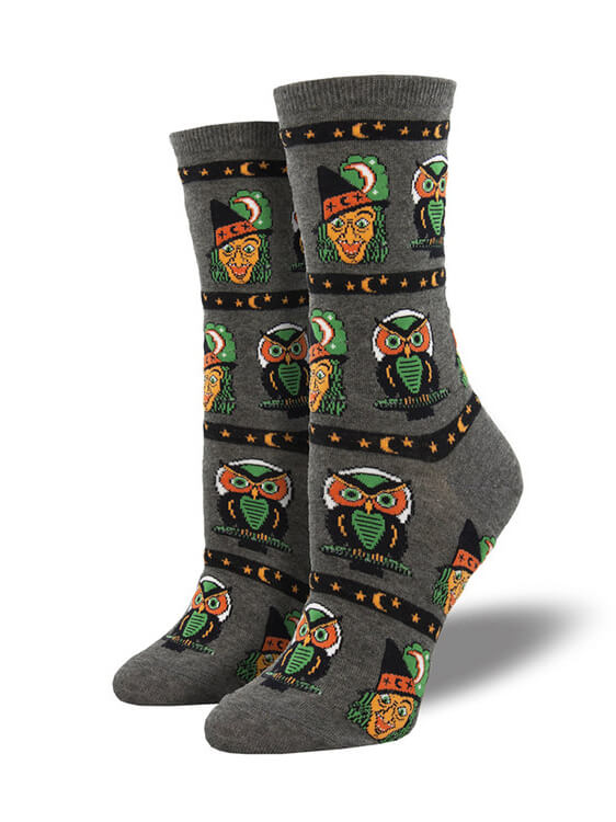 Funny Owl Halloween Socks