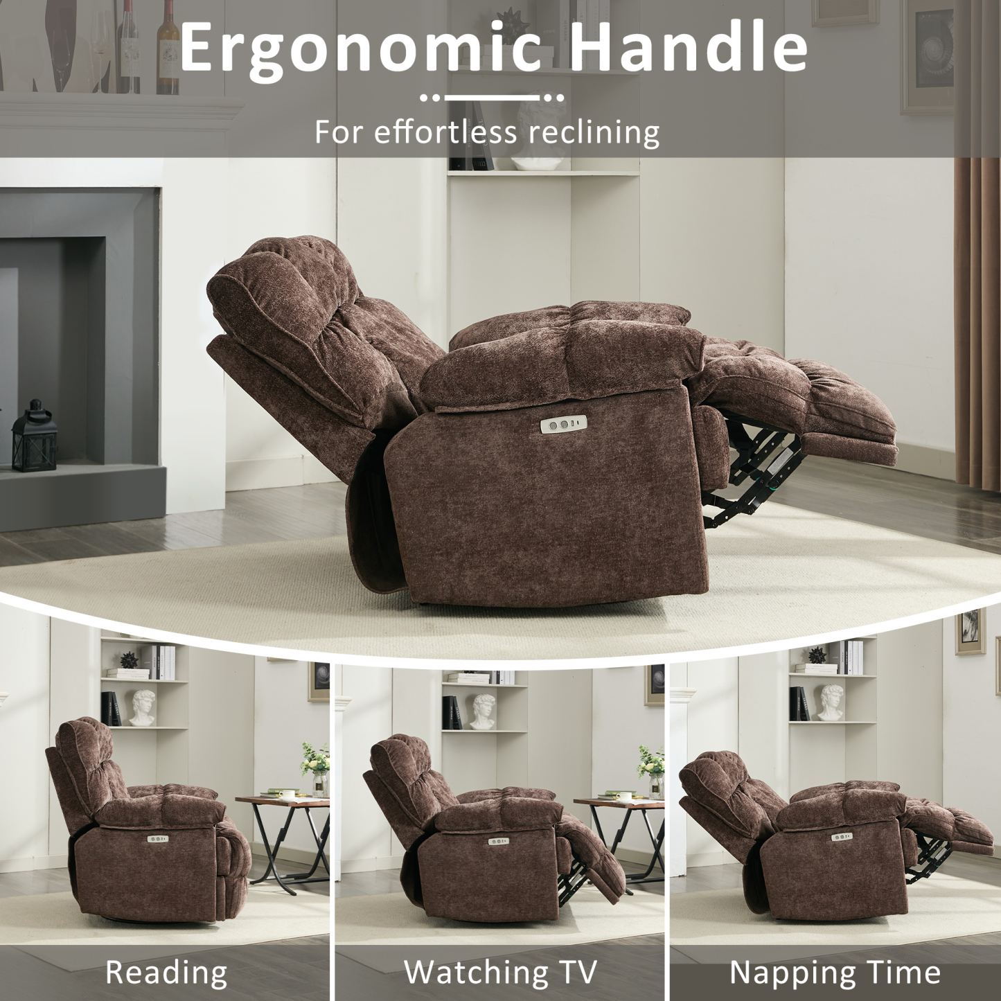 pationate oversized recliner