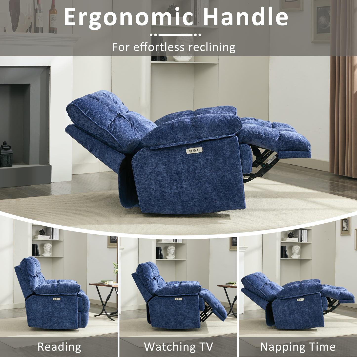 pationate oversized recliner