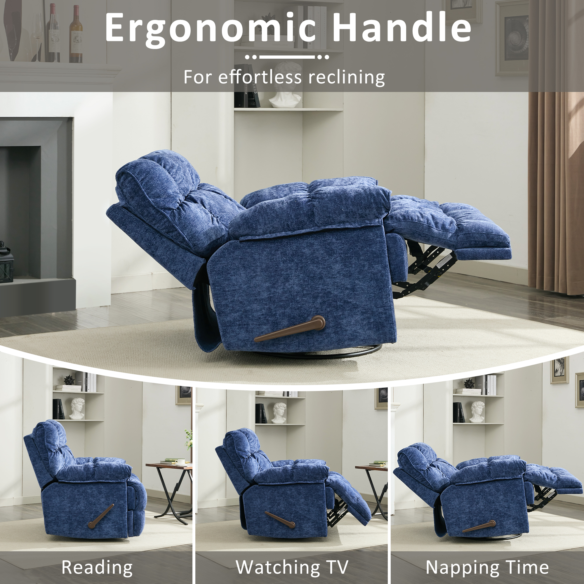 pationate oversized recliner