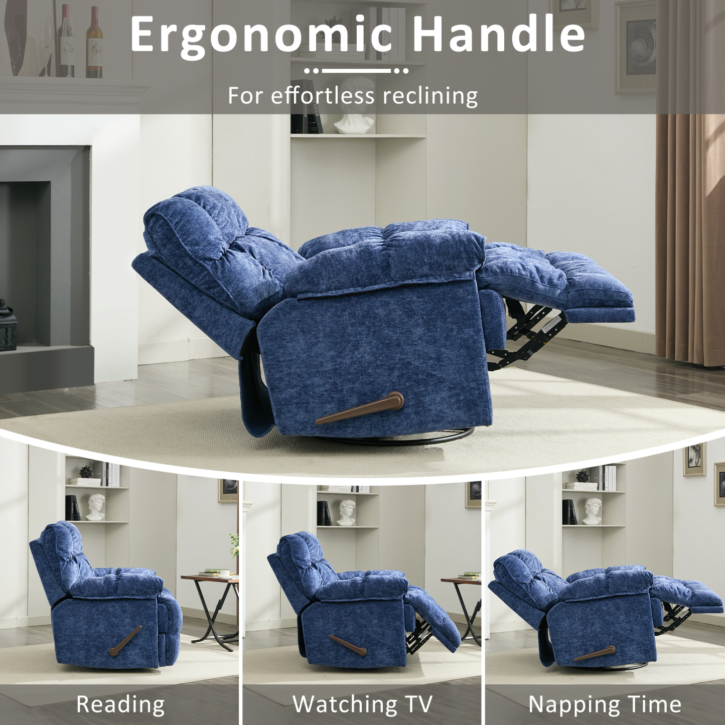 pationate oversized recliner