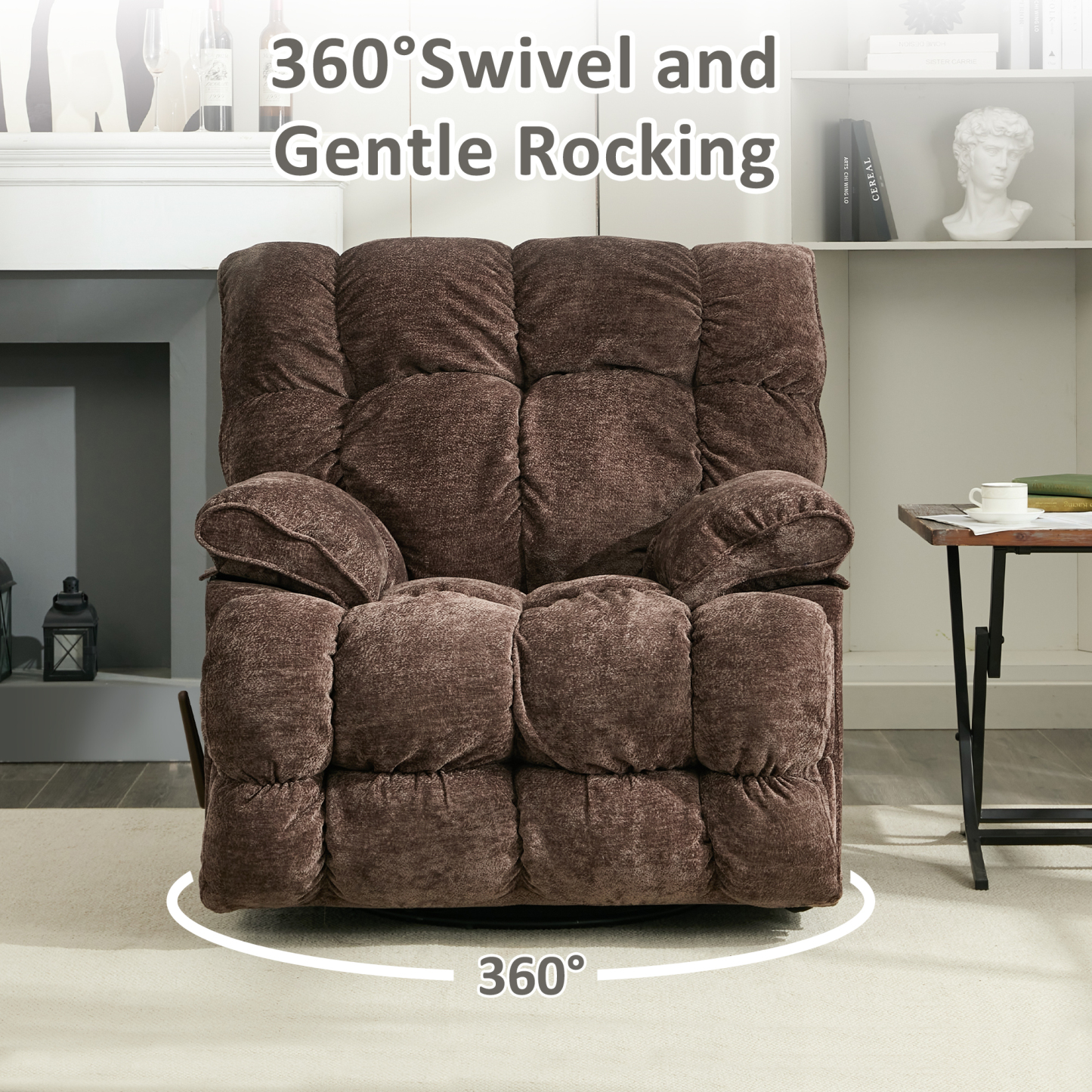 pationate oversized recliner