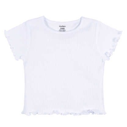 3-Pack Baby & Toddler Girls Sweet Florals Short Sleeve Tees