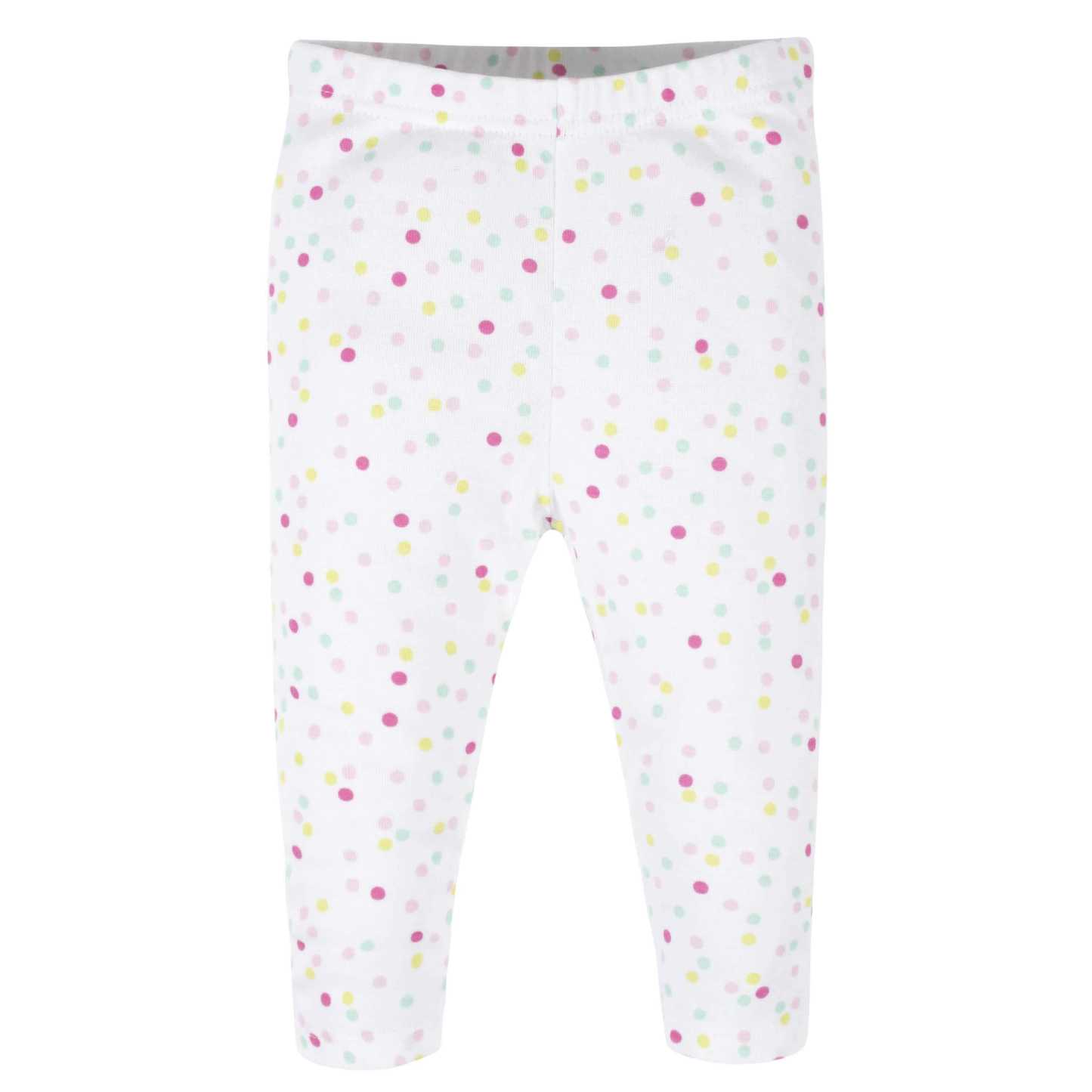 6-Piece Baby Girls Donut Onesies Brand Bodysuits & Pants Set