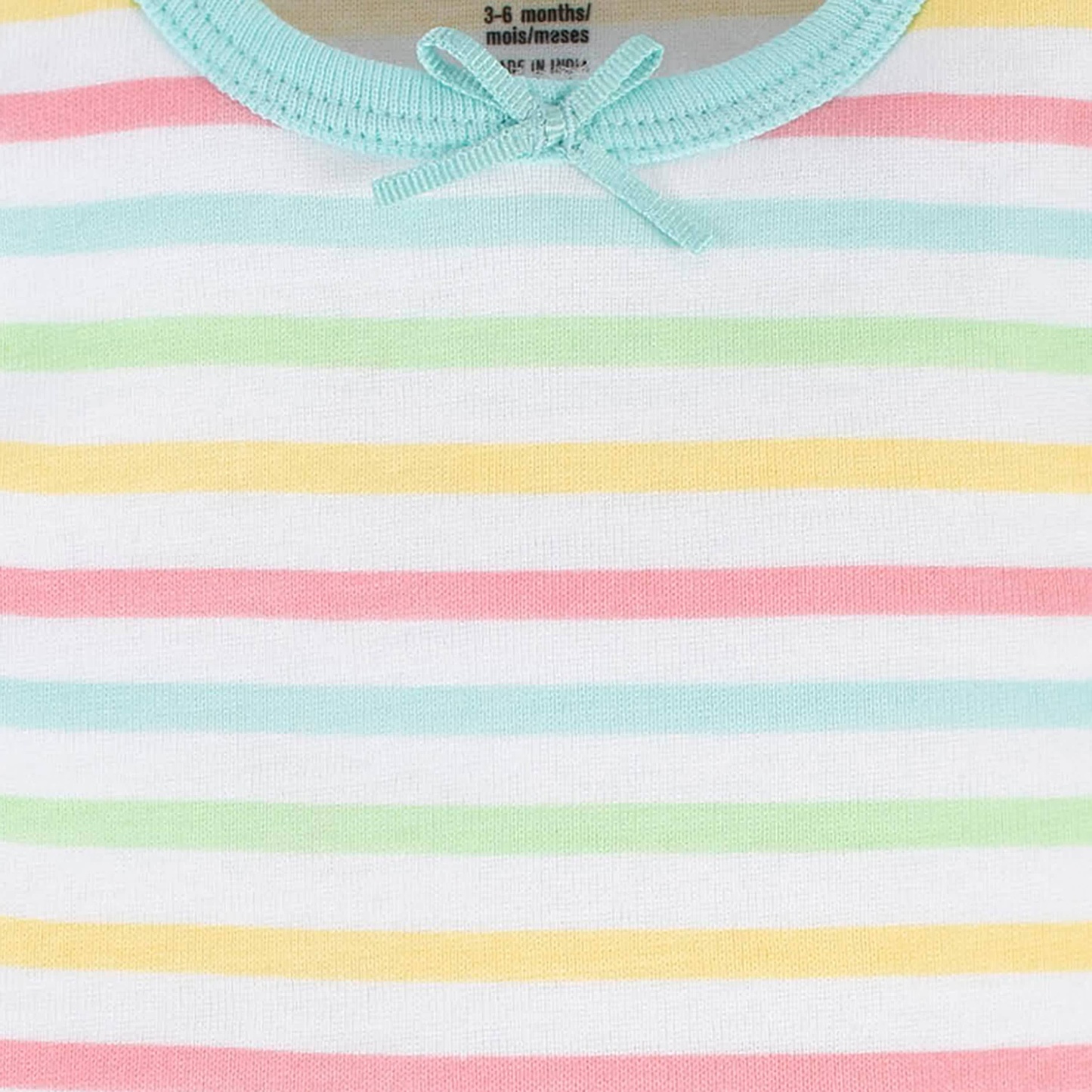 4-Pack Baby Girls Dots Of Rainbows Tank Onesies Bodysuits