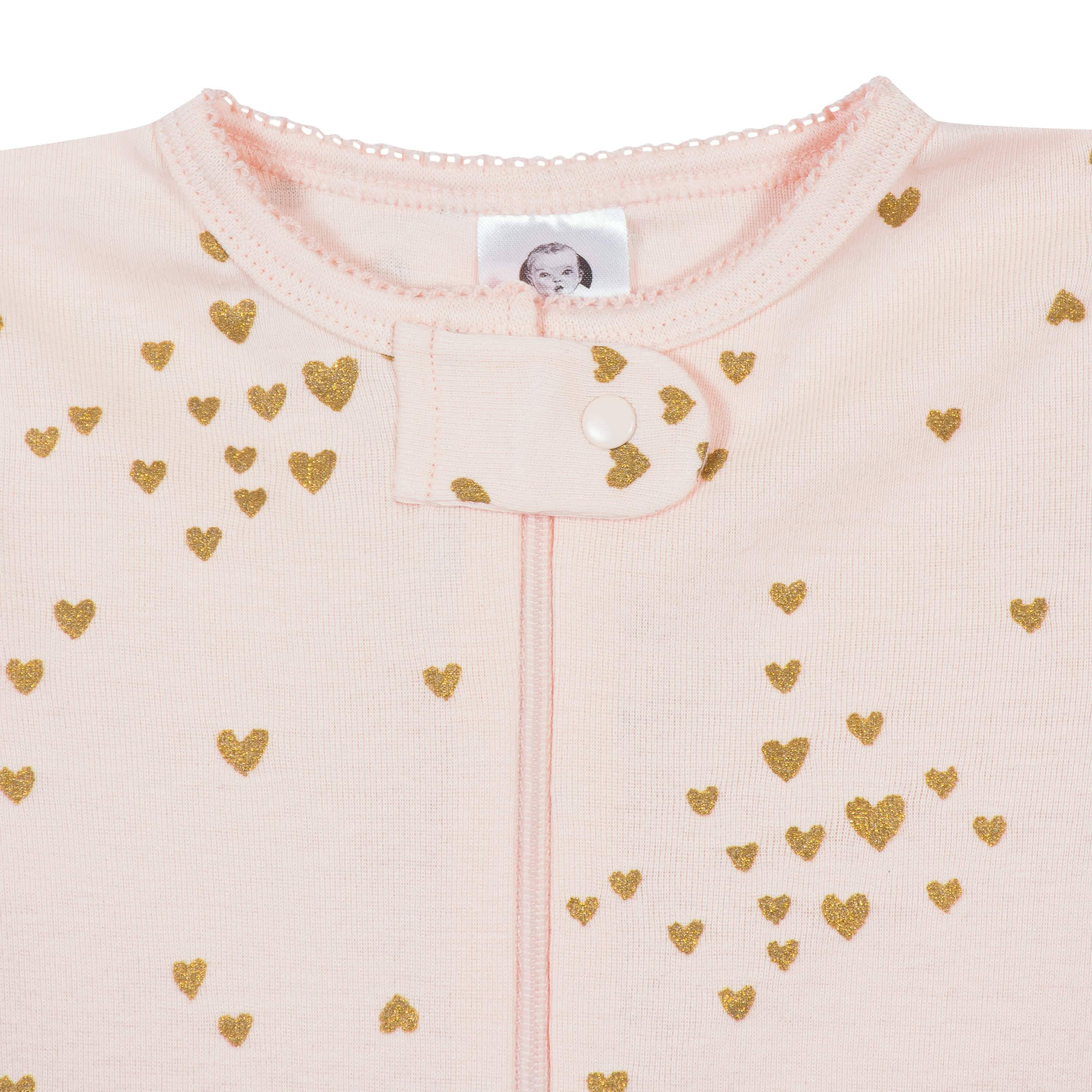 4-Pack Baby & Toddler Girls Llamas & Love Snug Fit Footed Cotton Pajamas