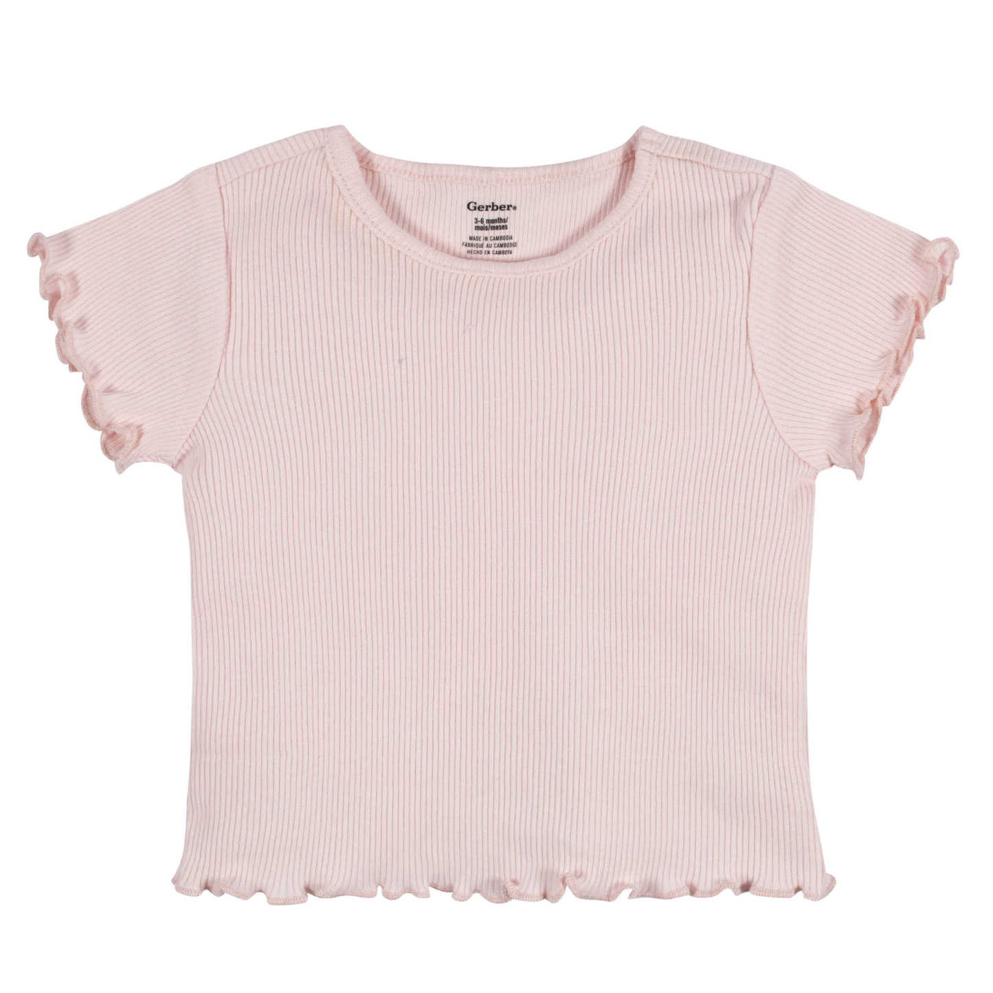 3-Pack Baby & Toddler Girls Sweet Florals Short Sleeve Tees