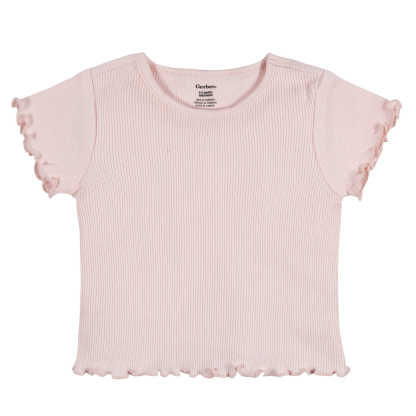 3-Pack Baby & Toddler Girls Sweet Florals Short Sleeve Tees