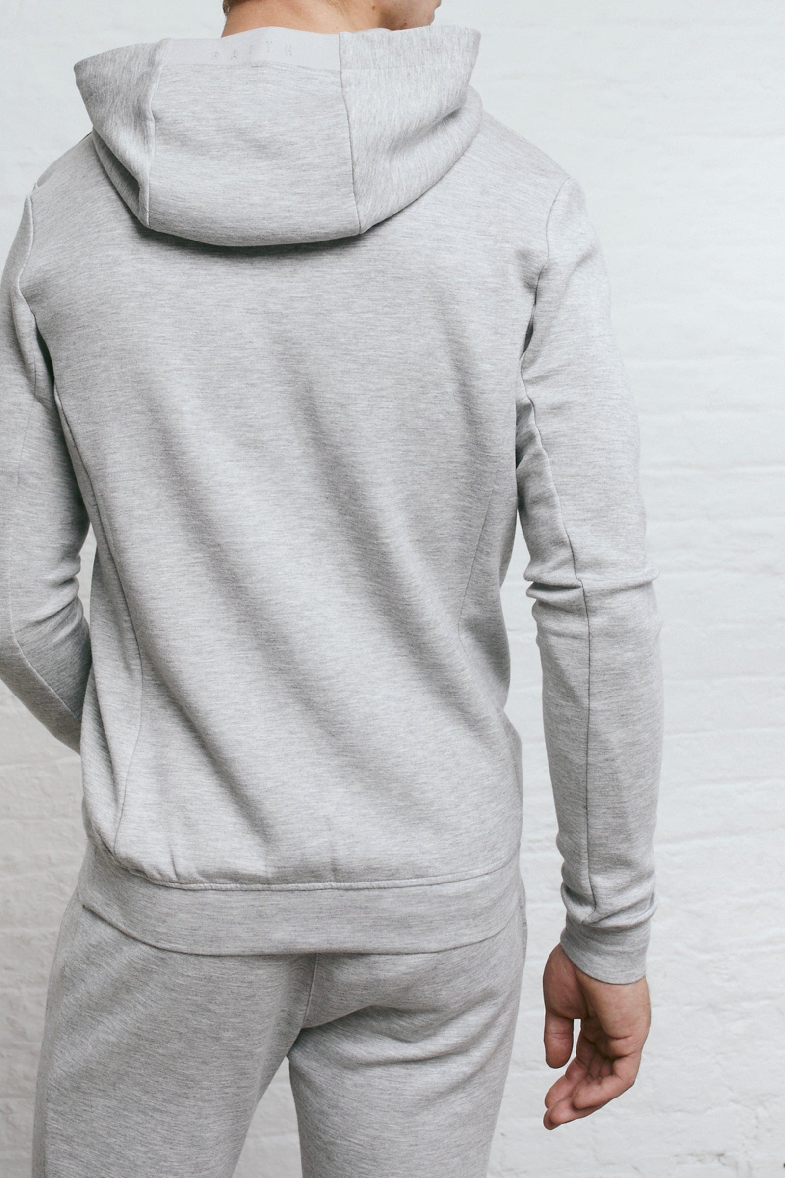 Luxe Hoodie - Grey Marl