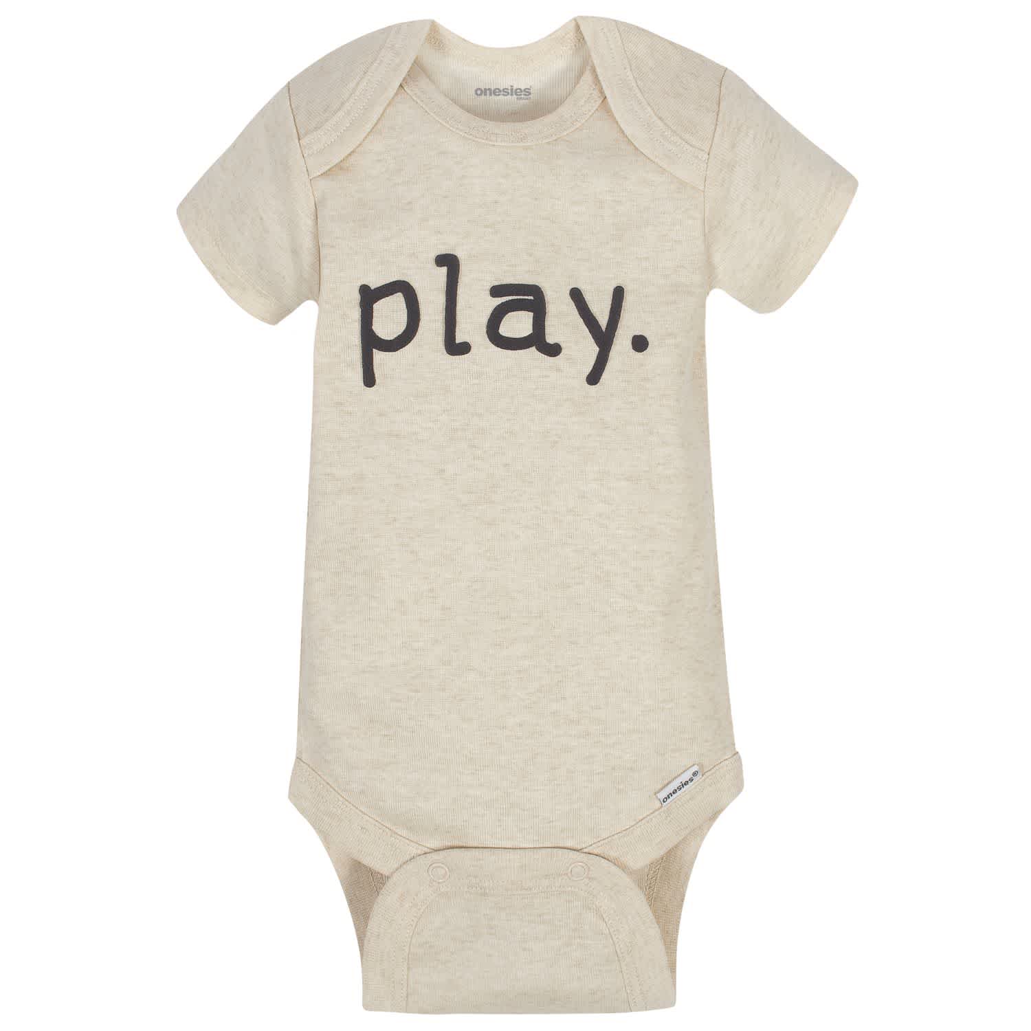 8-Pack Baby Neutral Words Onesies Brand Bodysuits