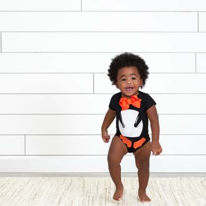 5-Pack Baby Black Ribbed Onesies Bodysuits