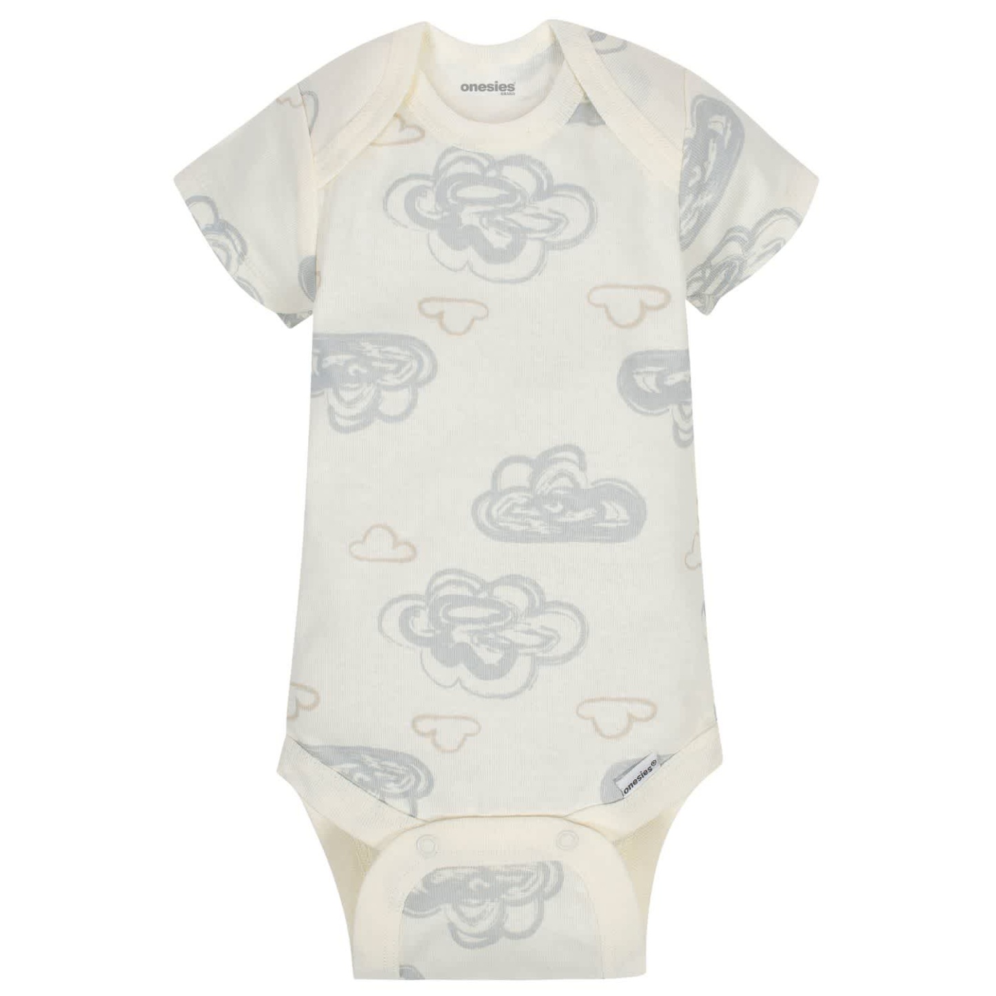 8-Pack Baby Neutral Words Onesies Brand Bodysuits
