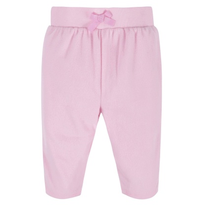 4-Pack Baby Girls Pink, Gray, & Black Microfleece Pants