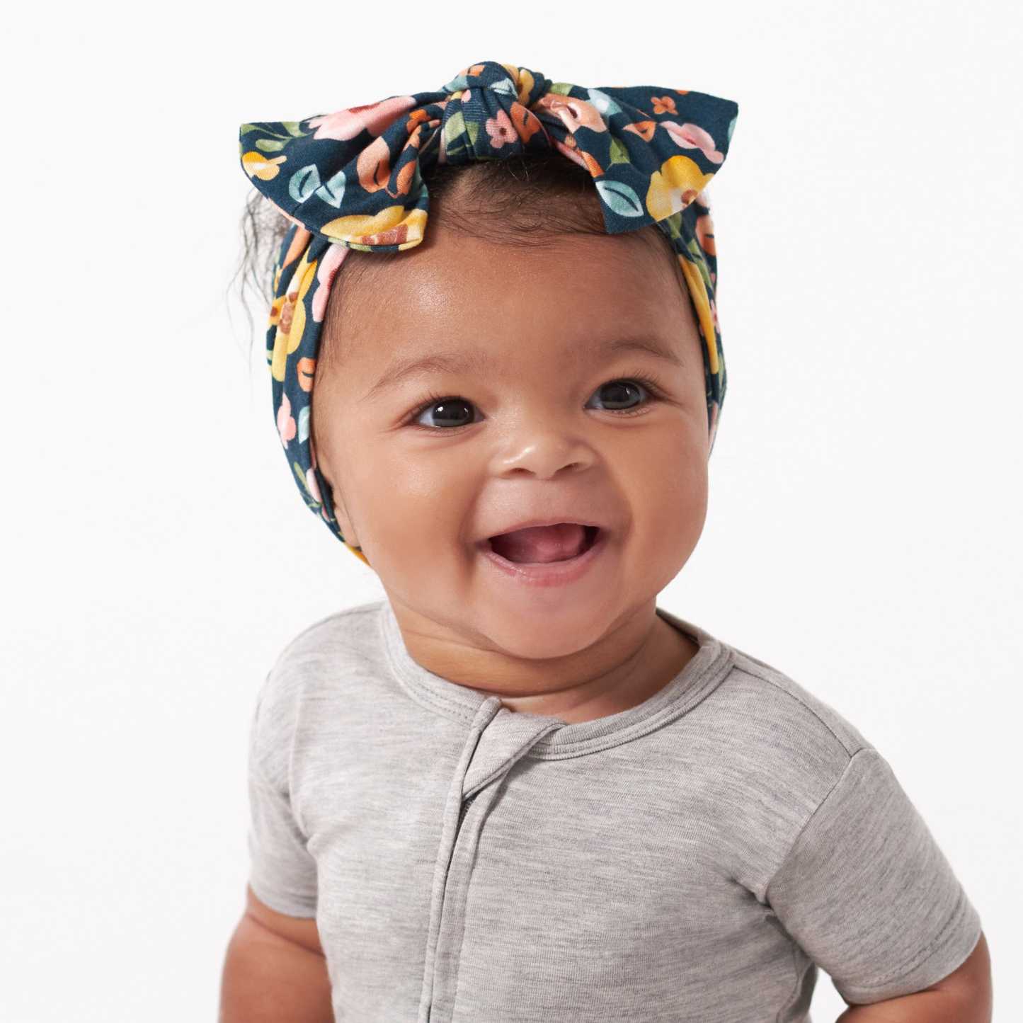 Girls Midnight Floral Buttery Soft Viscose Made from Eucalyptus Headband